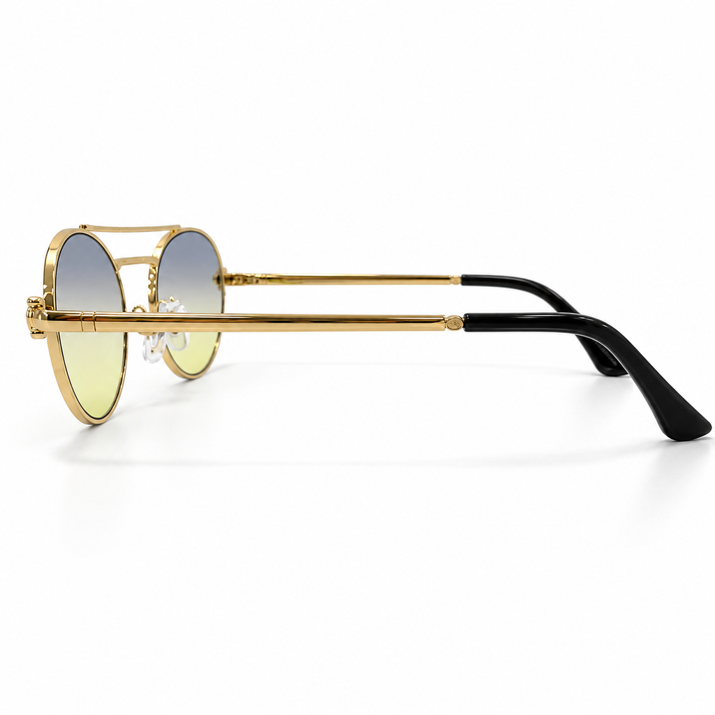 Cartier Panthère round sunglasses - side profile view